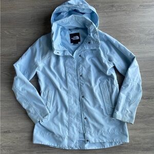 The North Face Light Blue Hooded Jacket